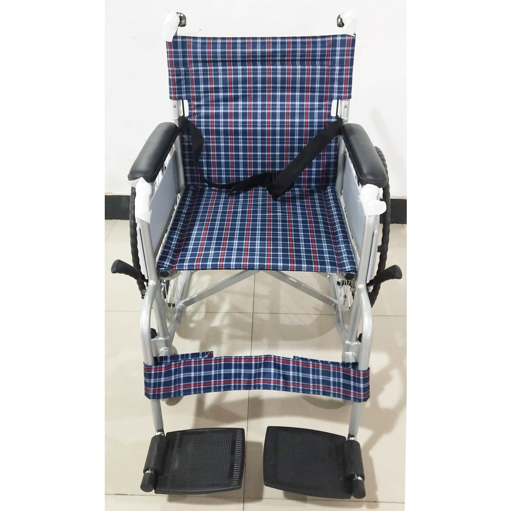 非課税】アルミ製車いす背折れ KYR19－4058: ヘルスケア