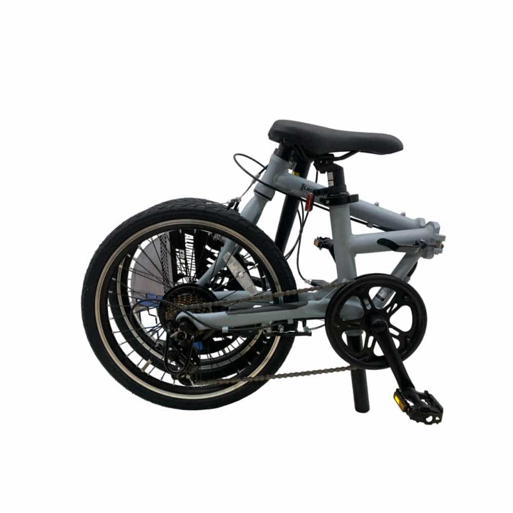 SOUTHERNPORT 20型アルミ折りたたみ自転車 外装7段 グレー: カー