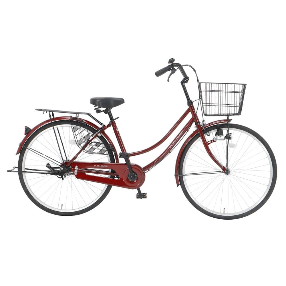 電動アシスト自転車 SUISUI（スイスイ） 26インチ ワイン