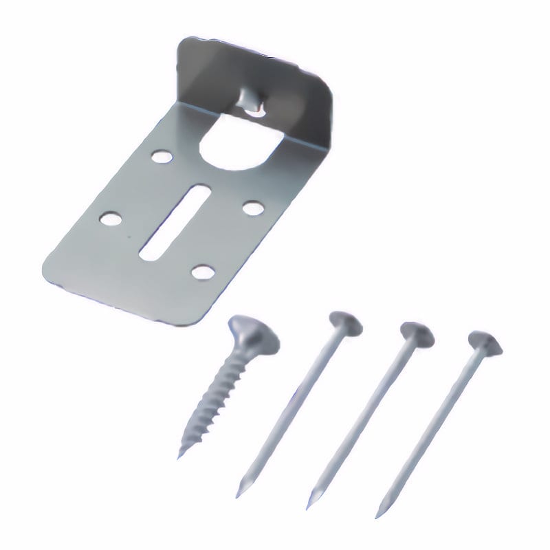 若井産業 窓枠固定金具 らく枠 釘・ねじ付 100セット入 の通販