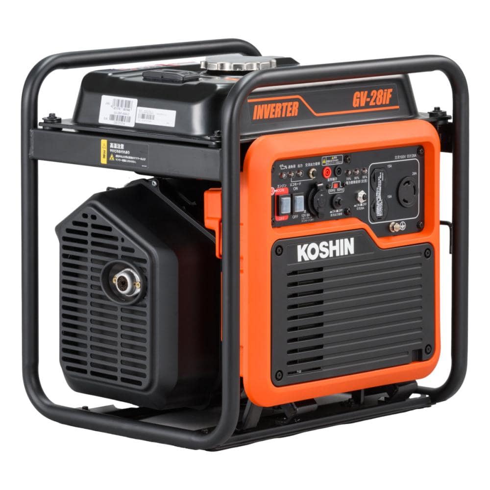 工進 インバーター発電機 900W GV－9i の通販