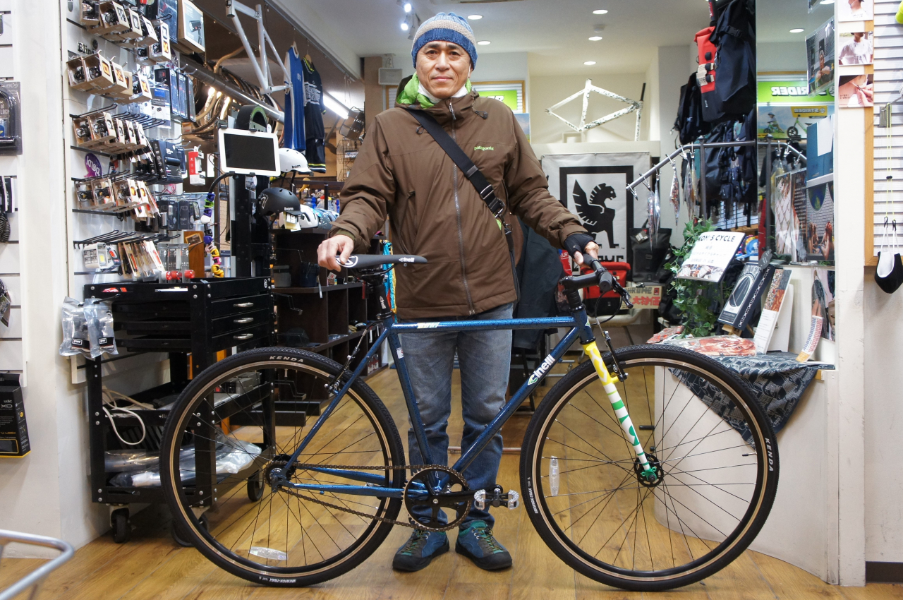 ご予約ですでに完売!? CINELLI【TUTTO Plus】自転車とお客様のご紹介