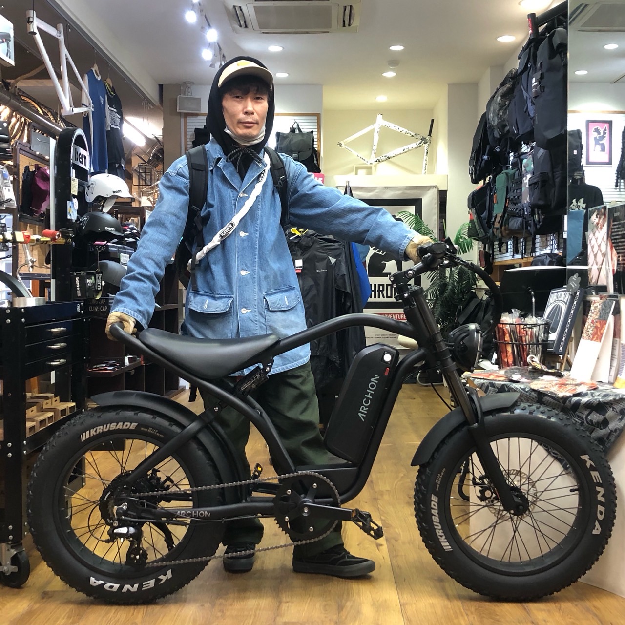 ARCHON【TR1】自転車とお客様のご紹介☆ | コンズサイクルのスタッフ