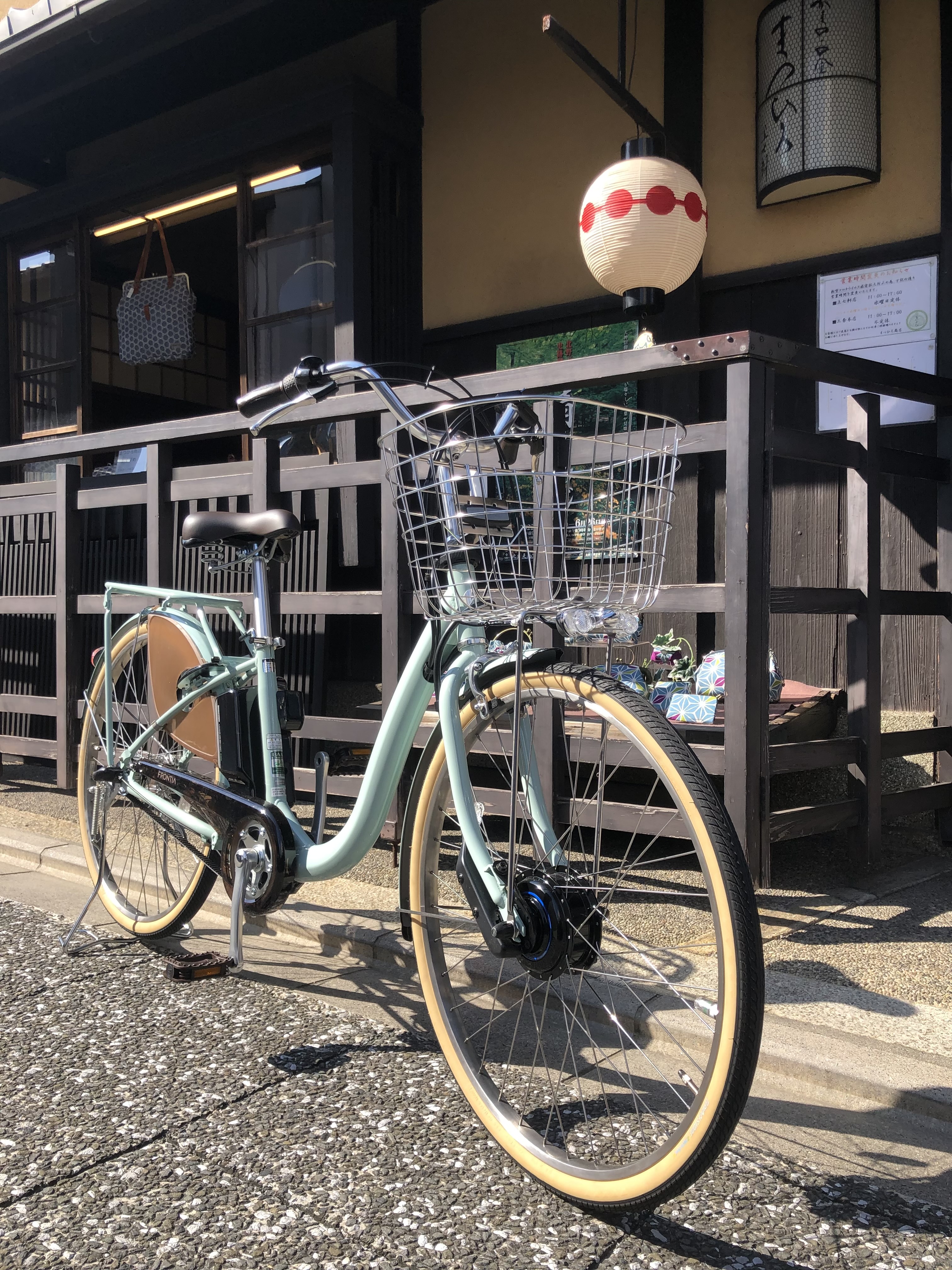 普段使いにピッタリなBRIDGESTONEの電動自転車 フロンティアデラックス