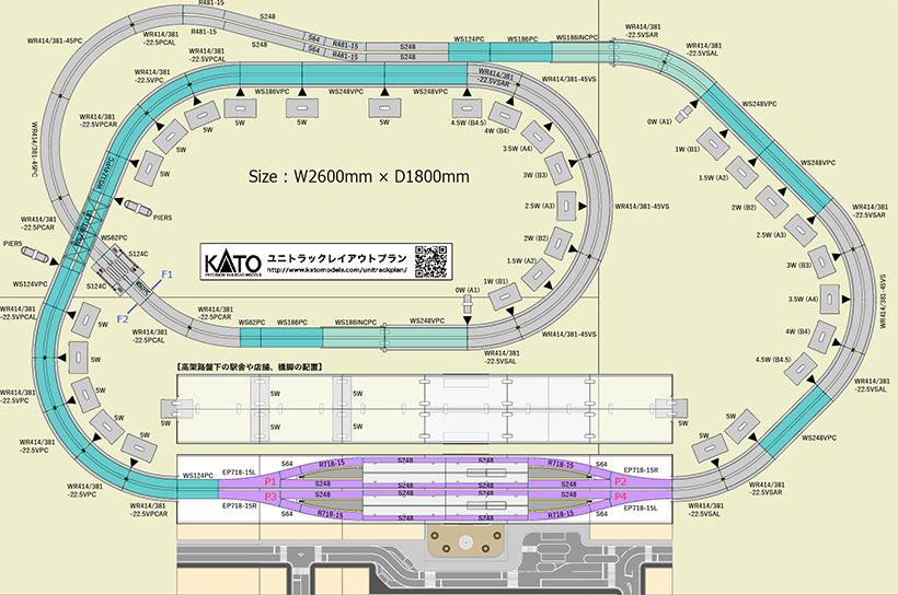 KATO鉄道模型ホームページ | ユニトラック レイアウトプラン特集