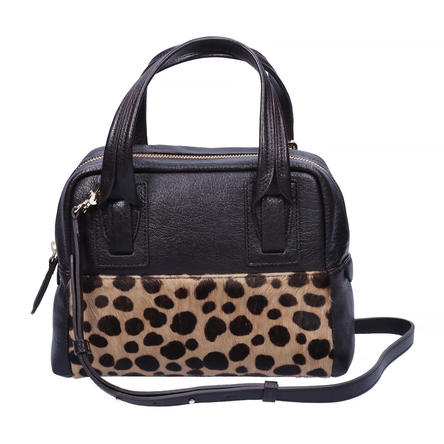 山羊革 毛付き牛革 2WAYミニボストン | 筒井株式会社 | Japan Leather