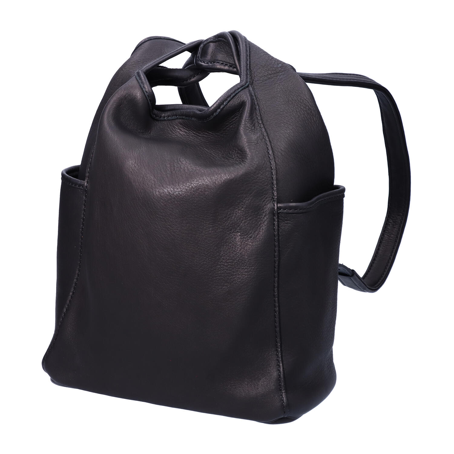 総手縫い 鹿革 2WAY リュックサック | 株式会社 KAZINO leather works