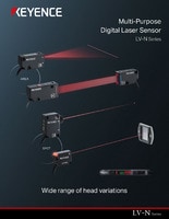 Sensor head, Retro-reflective, Parallel light area - LV-S62