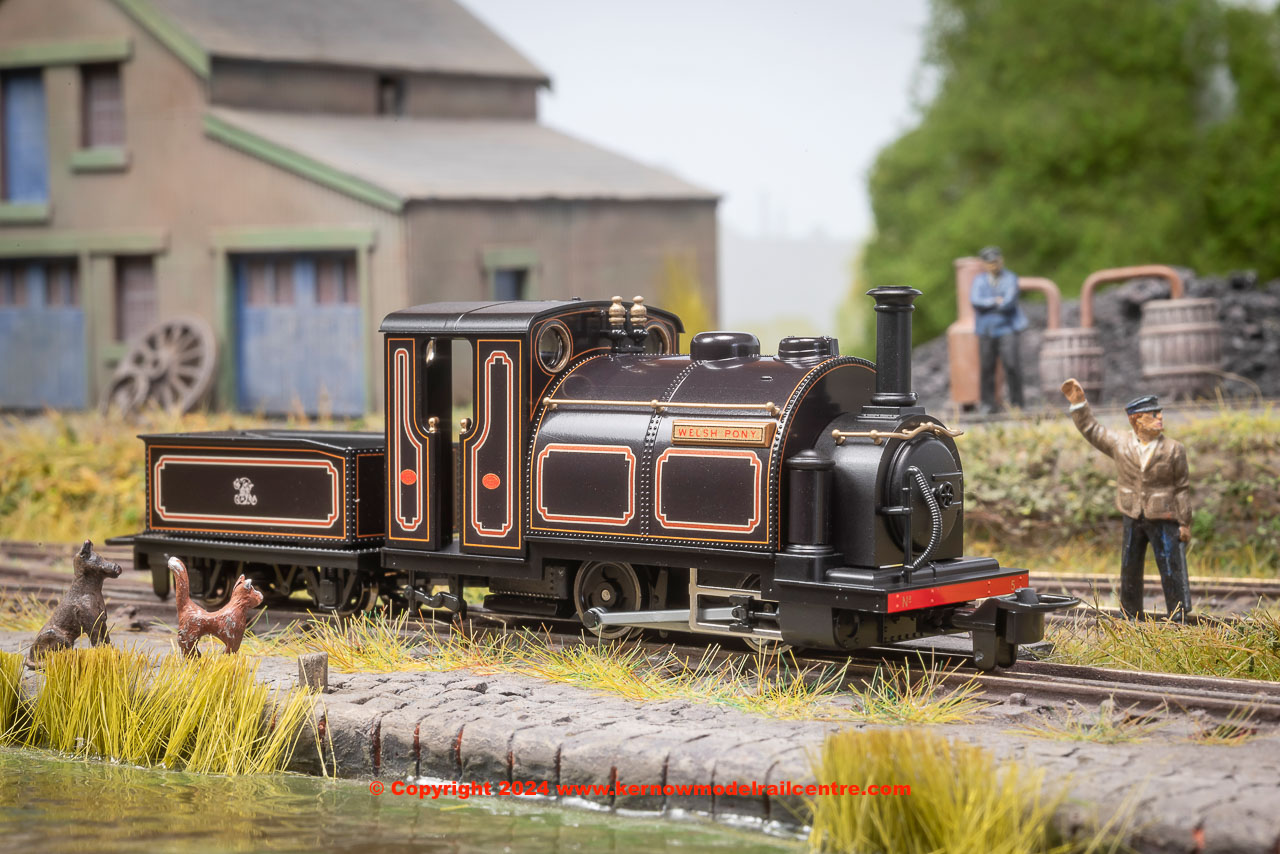 51251D Peco KATO Large England loco “WELSH PONY” Purple Brown