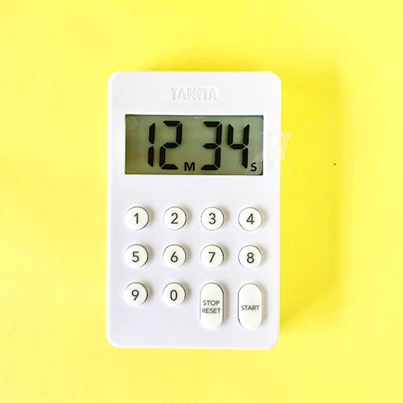 タニタのデジタルタイマー100分計｜キッチンパラダイス