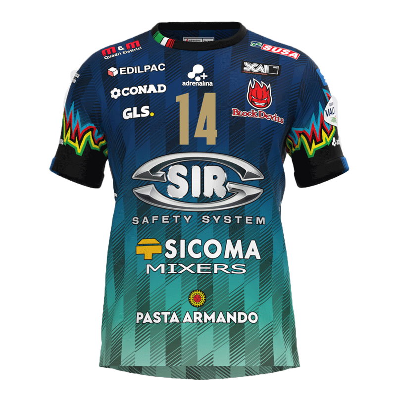 バレーボール イタリア セリエAセーフティペルージャ 2024-25試合用