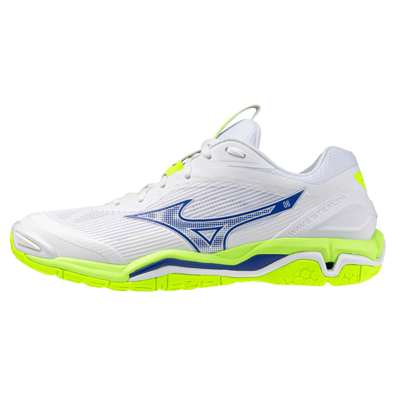 ミズノ 日本未発売インドアシューズウェーブステルス 6(ホワイト