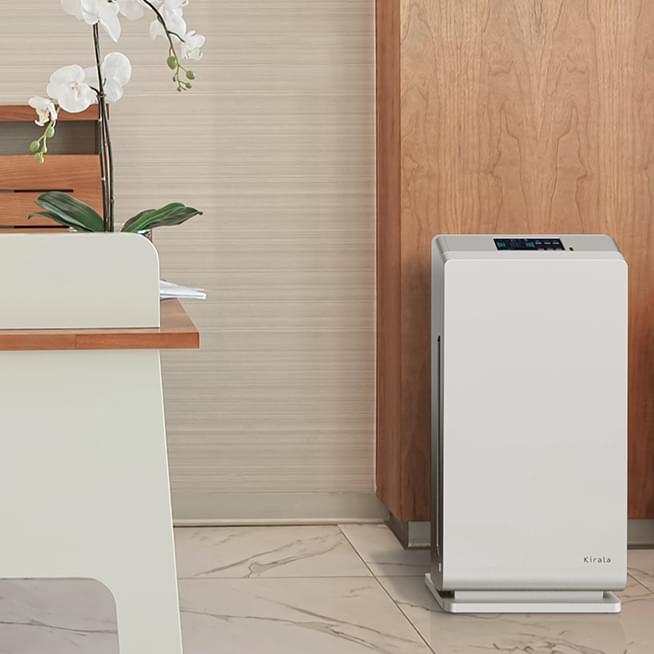 Kirala Air | ハイブリッド空気清浄機 オゾンで除菌 | キララエアー