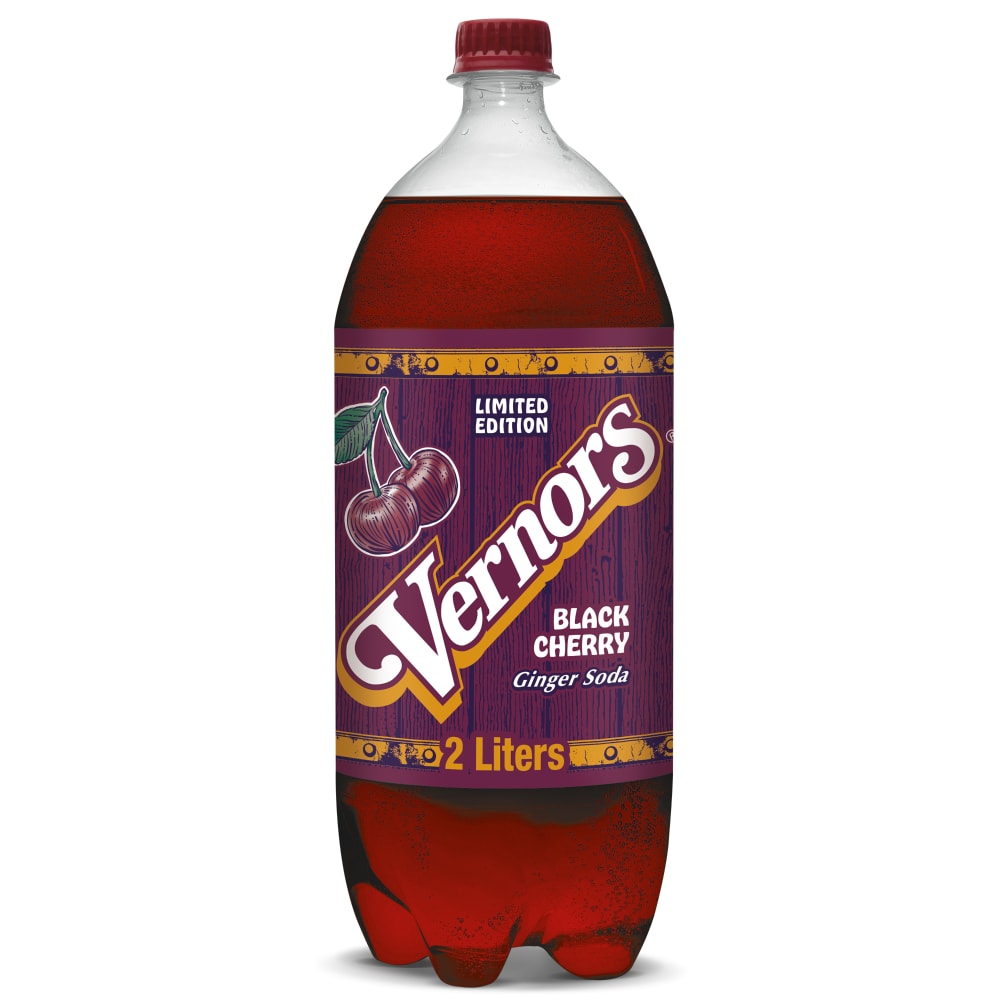 Vernors® Black Cherry Soda Bottle, 2 liter - Kroger
