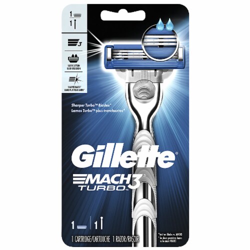 Gillette Mach3 Turbo Razor, 1 ct - Mariano's