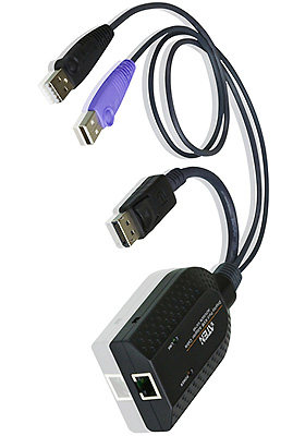 ATEN KA7169 | USB & DisplayPort CAT-5 KVM dongle with virtual media