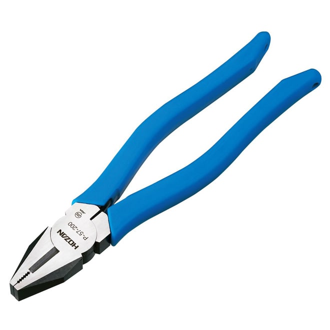 P-57-200 ペンチ / カッター付【HOZAN】 ホーザン株式会社