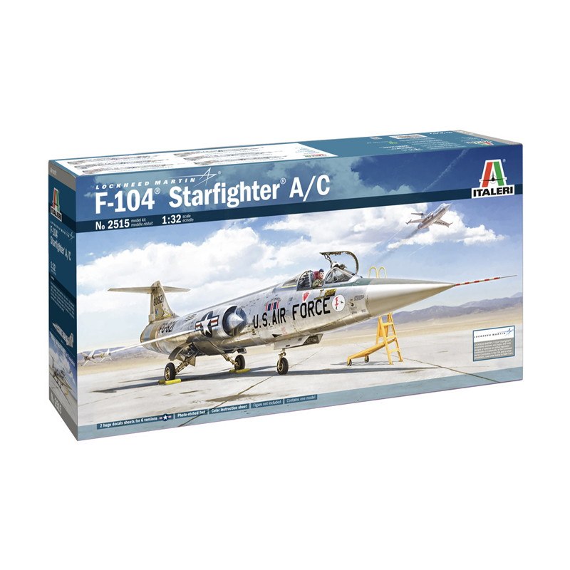 イタレリ 1/32 ロッキード F-104A/C スターファイター入荷しました