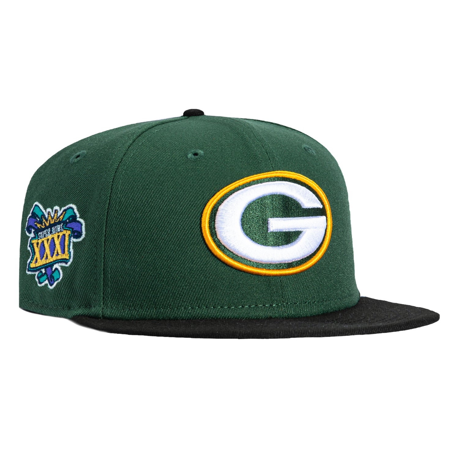 New Era 59Fifty Green Bay Packers 1996 Super Bowl Patch Pink UV