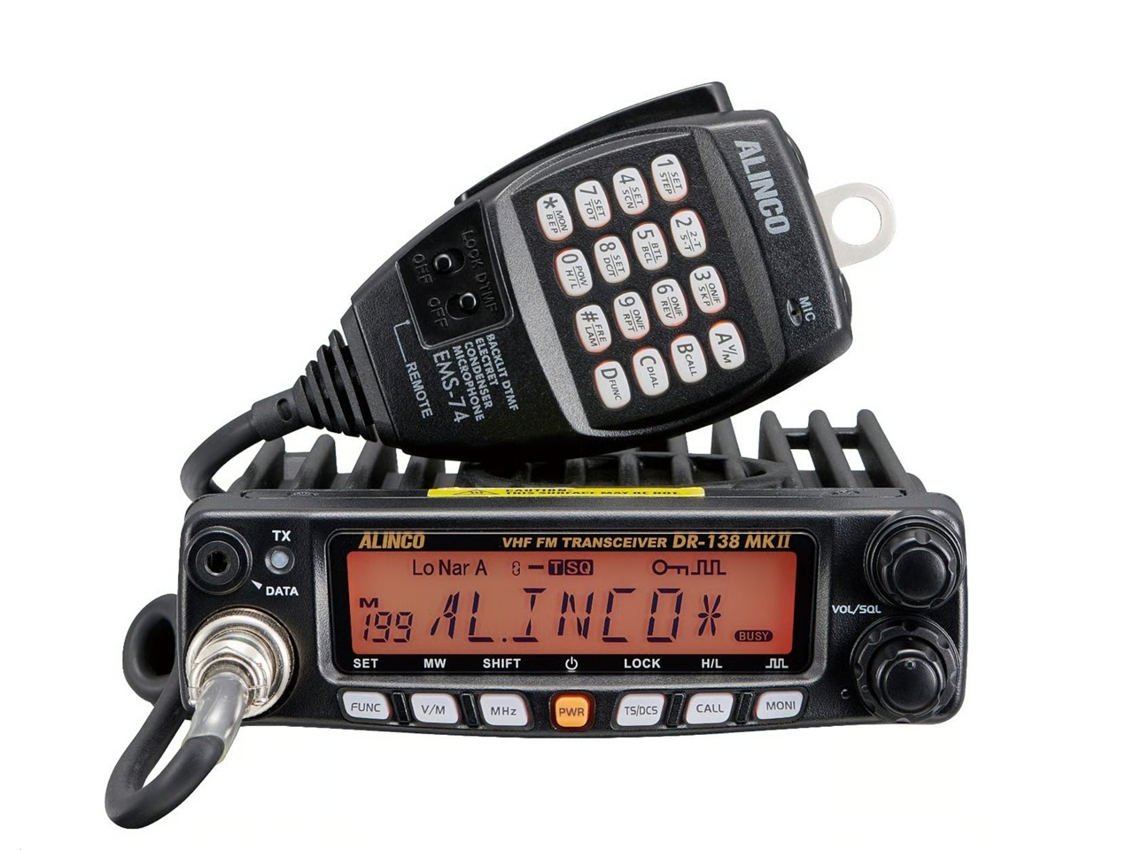 ALINCO, DR-138TMKII, Transceivers Mobile 2 Meters, DR138TMKII