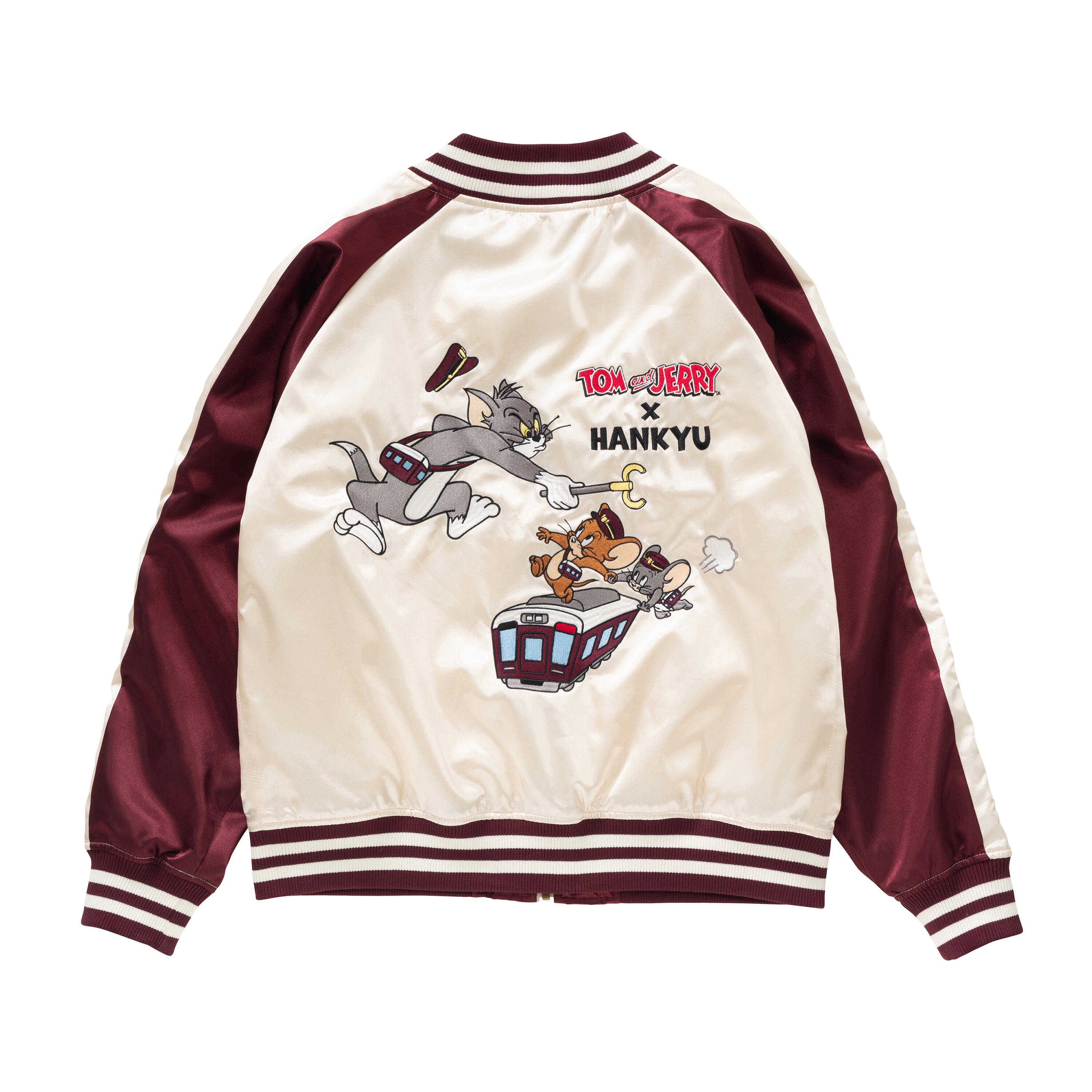 2/19(水)～ 「トムとジェリー×阪急電車」添乗ぬいぐるみ・スカジャン