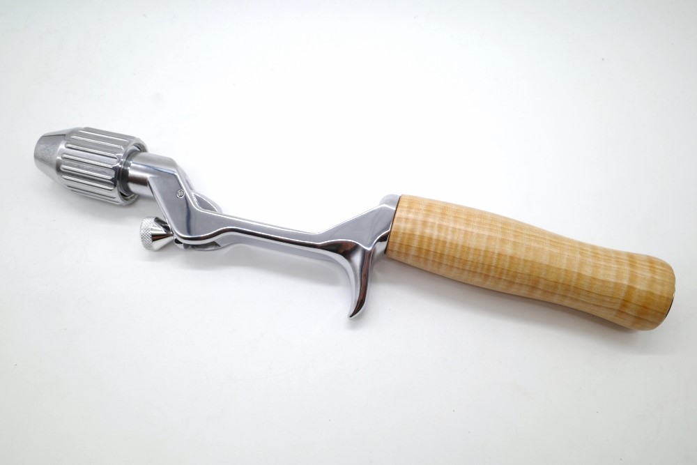 スタビライズドウッド ハンドメイドグリップ ブライトリバー アイス