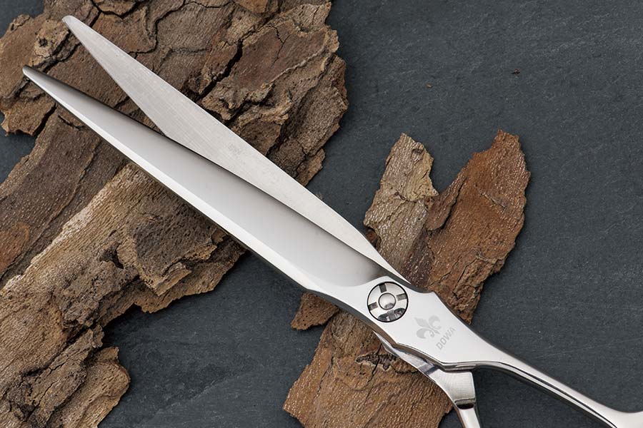 DOWA GJ-S 7inch オフセットハンドル 剣刃 ロングシザー｜美容ハサミ