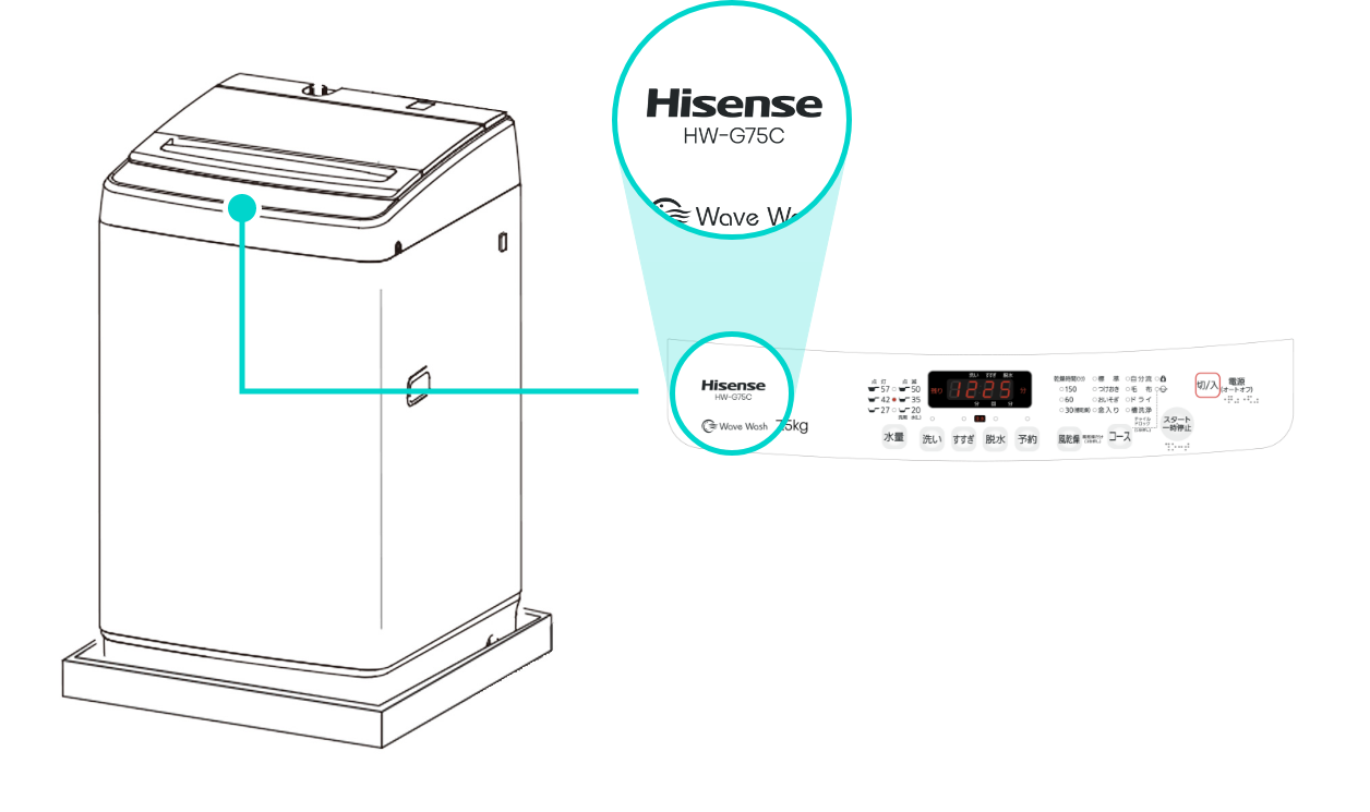取扱説明書検索・型番の探し方 | ハイセンスジャパン株式会社
