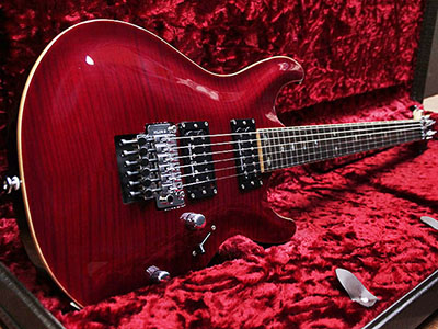 Fujigen Expert Elan Trans Red EEL-FM-TR 中古｜ギター買取の東京新宿