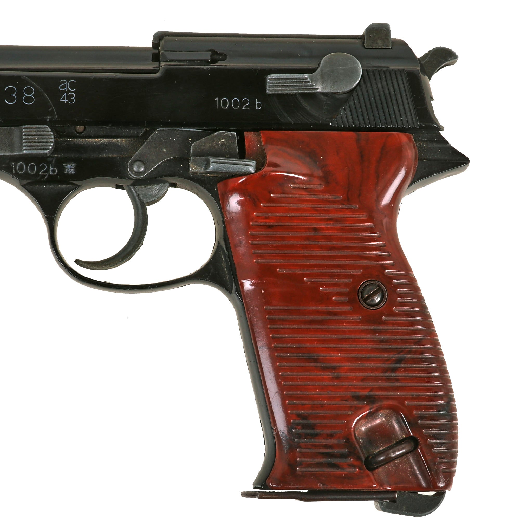 German WWII Replica Walther P-38 Cap Plug-Firing Pistol by