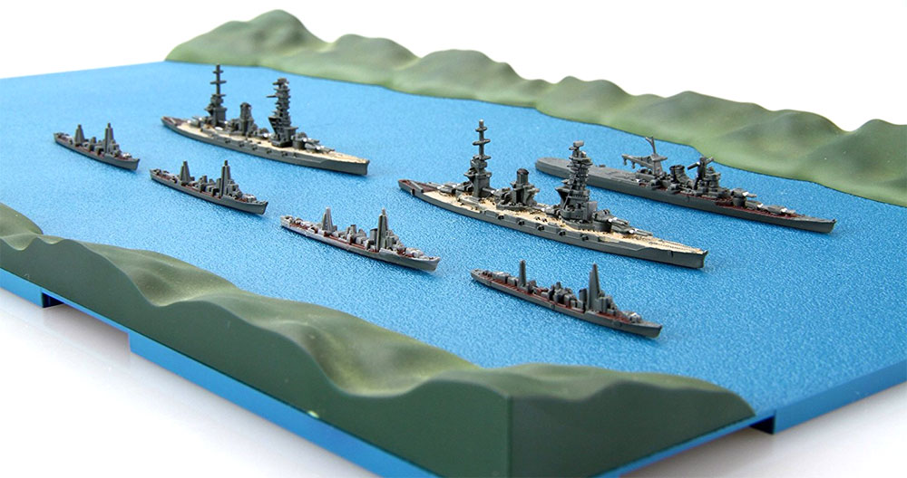 集める軍艦シリーズ 捷一号作戦 西村艦隊セット (扶桑/山城/最上/駆逐