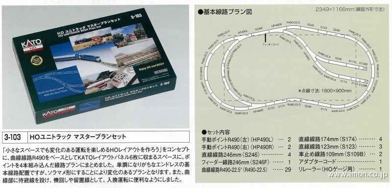 3－103 マスタープランセット | 鉄道模型店 Models IMON