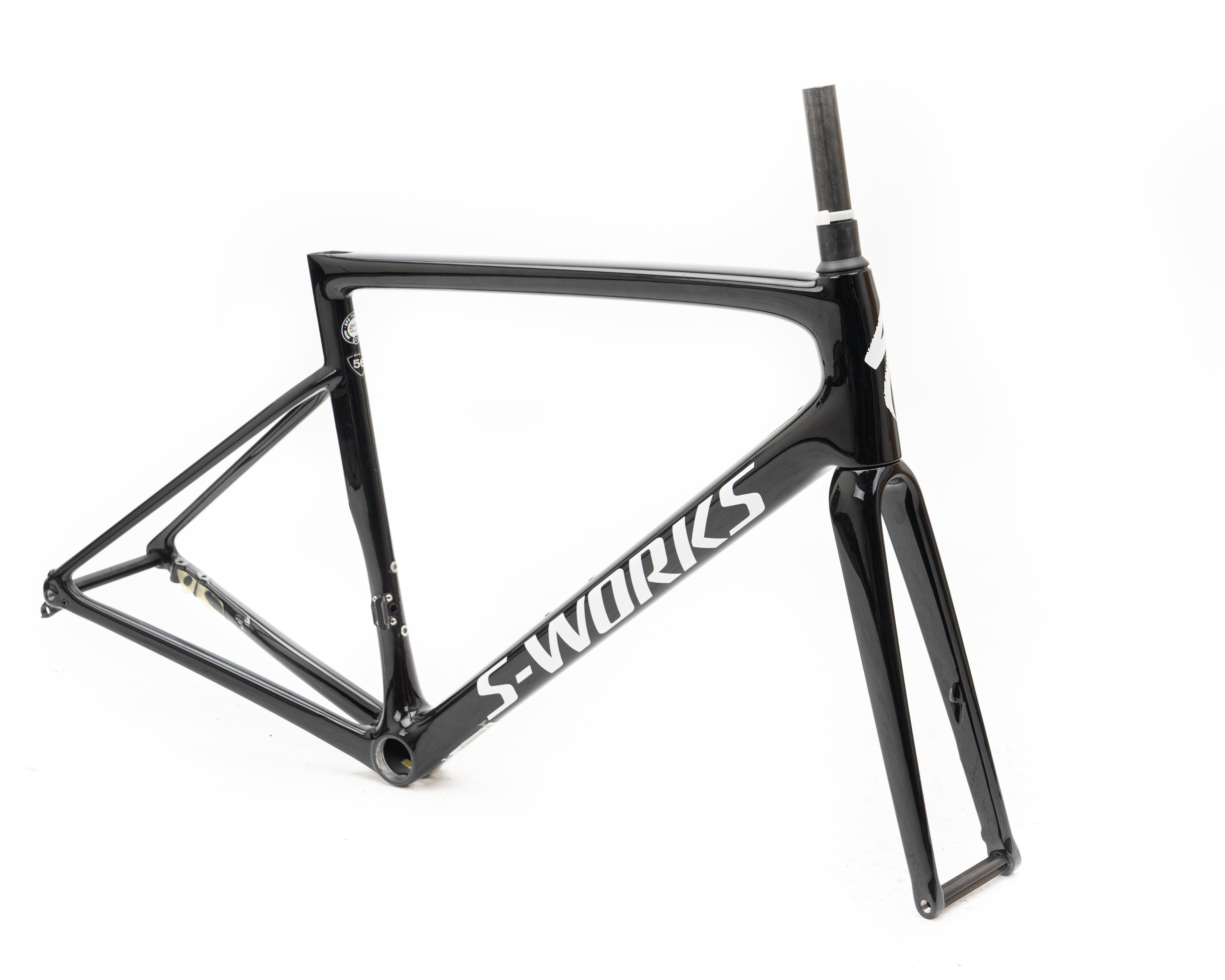 Specialized Tarmac SL6 SW Disc Frameset Gloss Black/White 56