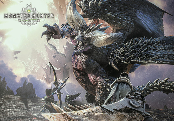 モンハン：ワールド』ネルギガンテとハンターの激闘を描いた