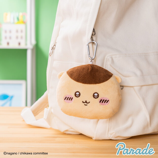 ちいかわ」新作プライズ、「ぬいぐるみパスケースポーチ」が展開