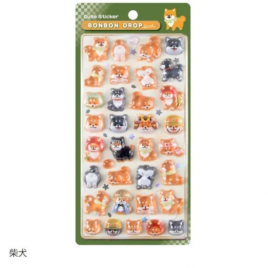 ボンボンドロップシールより和柄、churukiraシリーズなど全28柄が再販