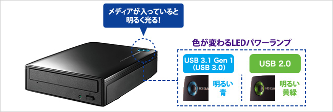 BRD-UT16LX | Ultra HD Blu-ray再生対応 外付型ブルーレイドライブ