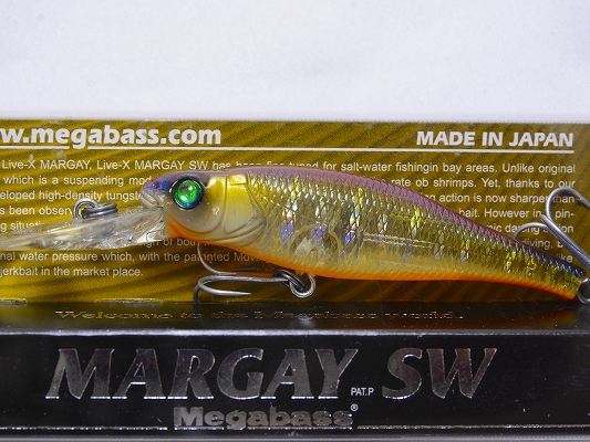 MEGABASS / LIVE-X MARGAY TUNGSTEN SW | IchibanTackle.com