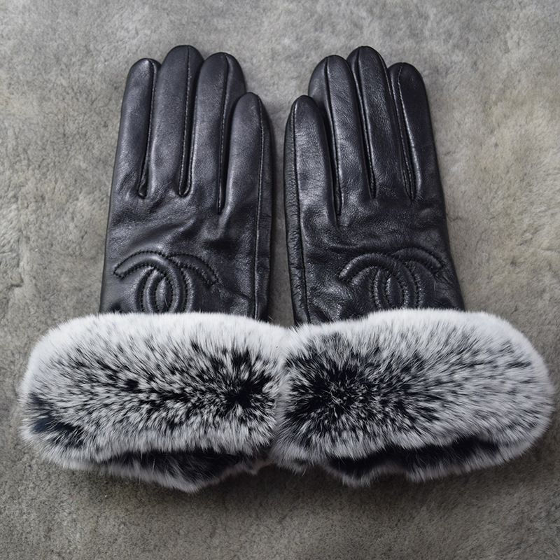 Chanel レディース革手袋 レザーグローブ 手袋 シャネル レディース