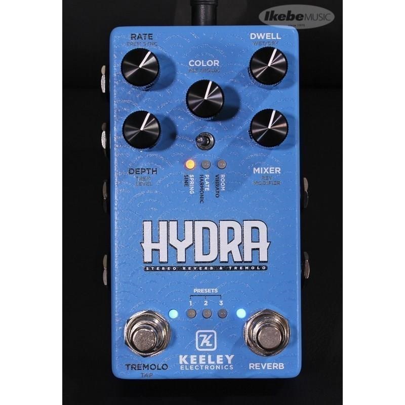 keeley HYDRA Stereo Reverb & Tremolo ｜イケベ楽器店オンラインストア