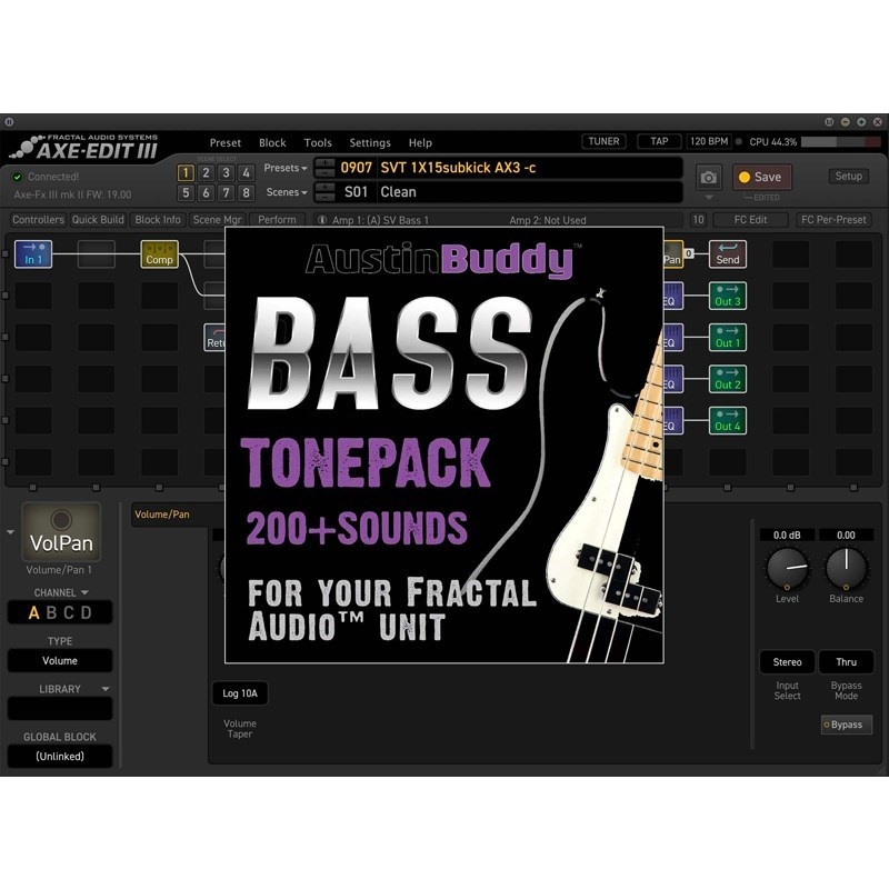 FRACTAL AUDIO SYSTEMS FM3 MARK II Turbo for BASS ｜イケベ楽器店