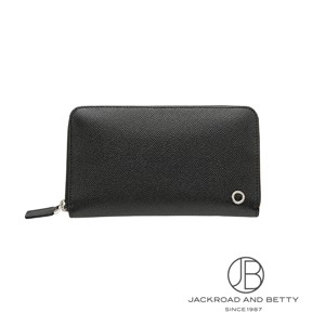 ブルガリ・ブルガリ マン ジップウォレット ブラック 黒[284230