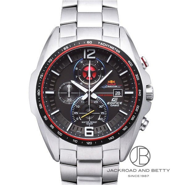 エディフィス クロノグラフ レッドブル レーシング[EFR-528RB-1AUER