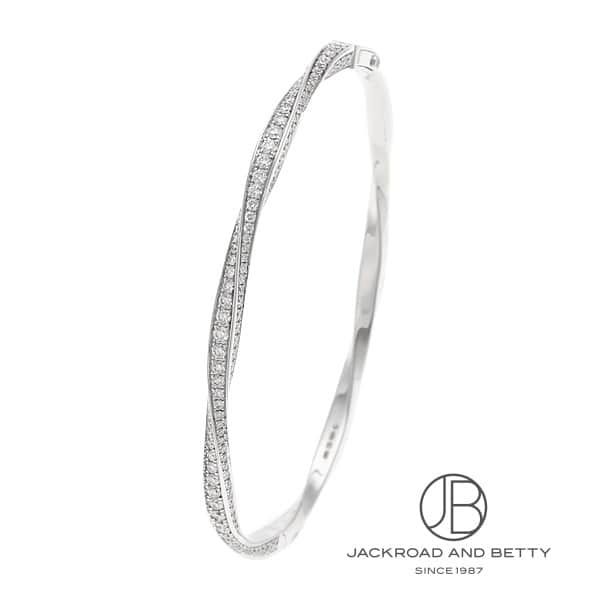 スパイラル パヴェ ダイヤモンド バングル 16.5[RGB351-165] Spiral