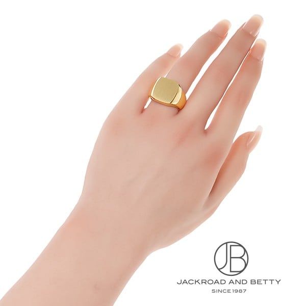 K18 印台 リング[] Gold Ring | ノーブランド 新品 ジュエリー