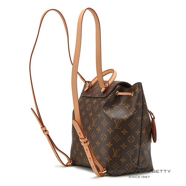 モンスリ NM PM バックパック モノグラム ブラウン[M45501] Montsouris