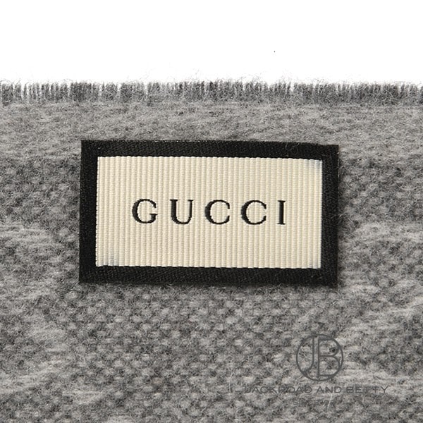 GGロゴ マフラー[570603-3g200-1768] GG Logo Muffler | グッチ 新品