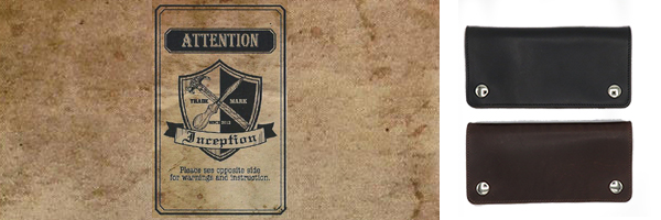 INCEPTION インセプション ホースバット|ロングウォレット|トラッカー