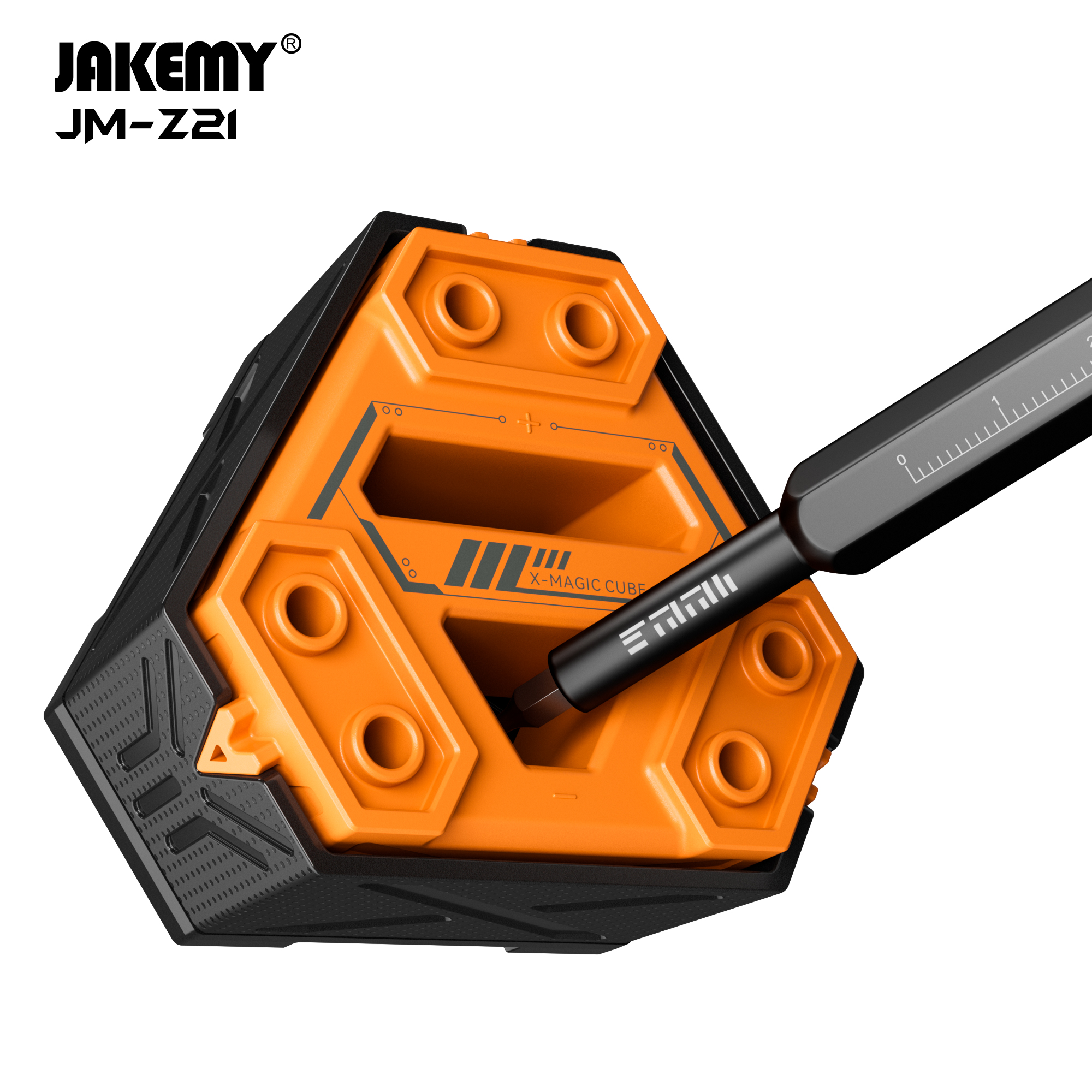 Cube Shaped JM-z21 Screwdriver Magnetizer & Demagnetizer - Jakemy