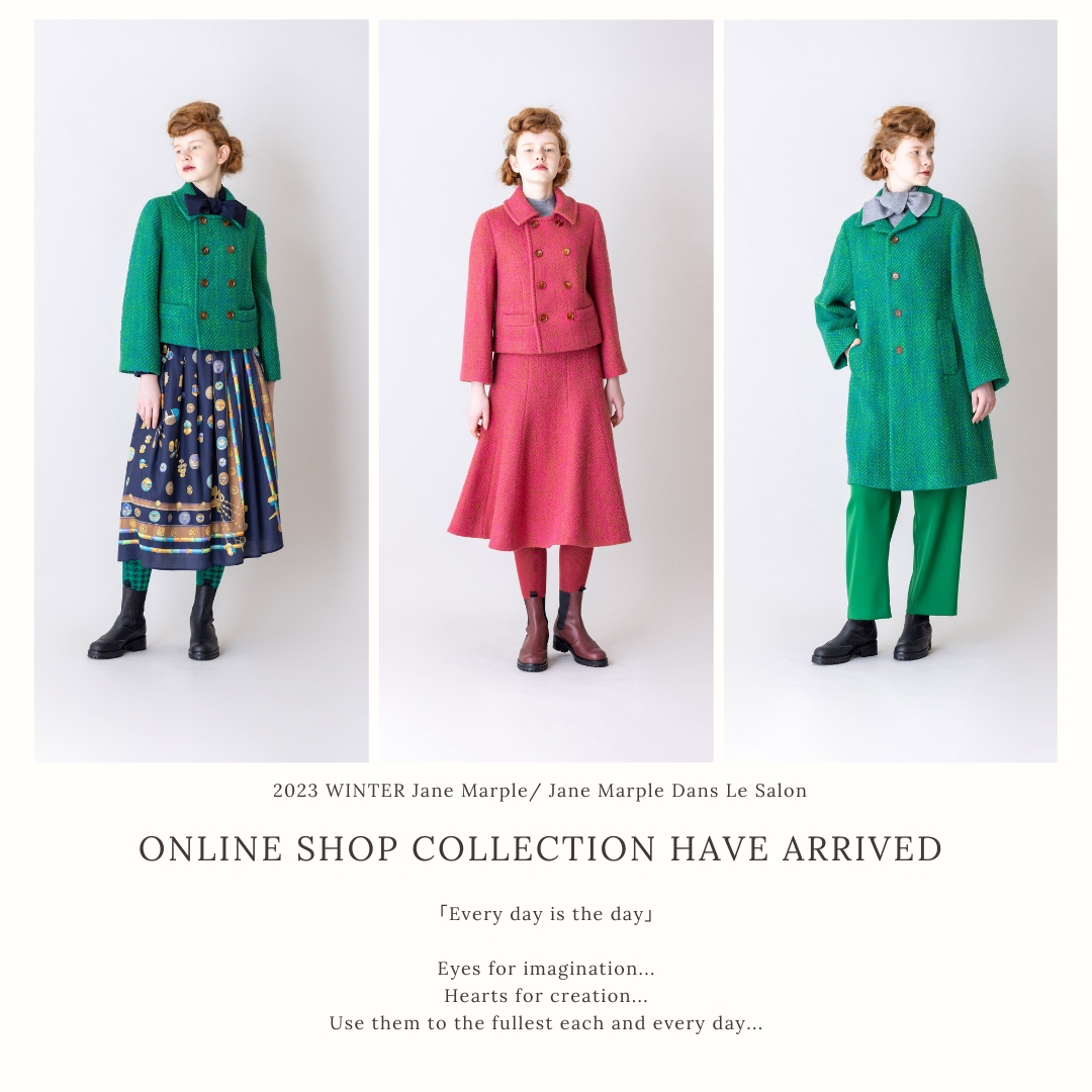 ONLINE SHOP】11/17 NEW RELEASE | Jane Marple Official Web Site